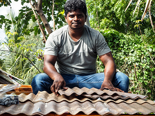 Ashok roof install